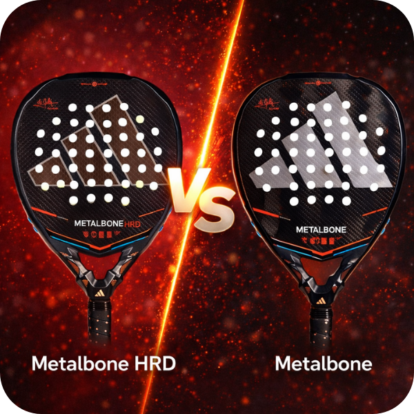 Vergelijking Adidas Metalbone padel vs Adidas Metalbone HRD+