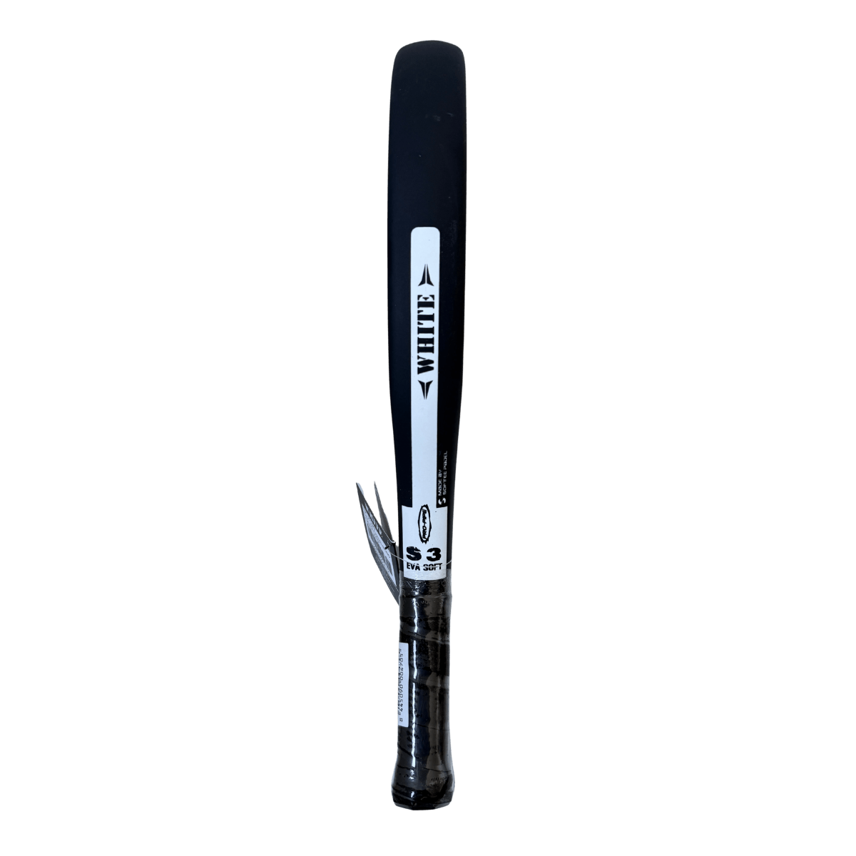 Mono Fuerte White padel racket zijaanzicht
