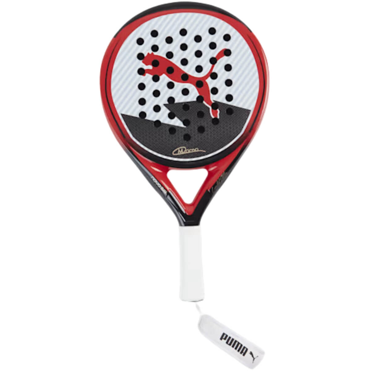 Puma Nova Elite padel racket 2024 Momo Gonzalez vooraanzicht