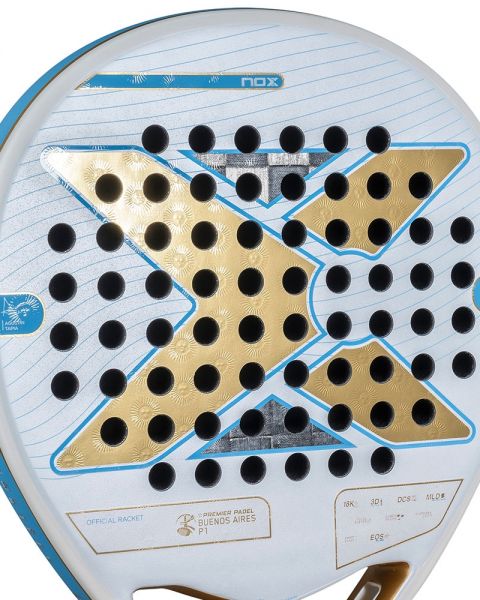 Slagoppervlak Nox AT Genius 18K Alum Buenos Aires Edition – Limited Edition | Power & Controle