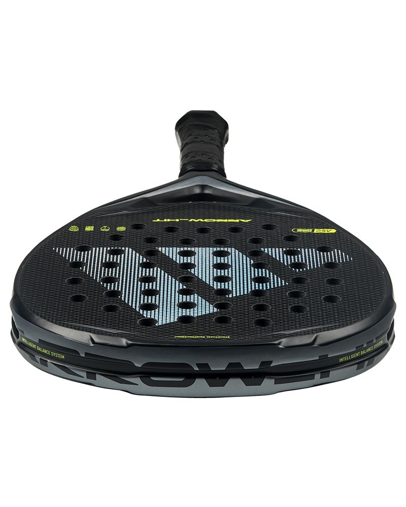 Bovenaanzicht Adidas Arrow Hit Attk 2026 – Pro Power Racket | Diamantvorm & IBS Systeem