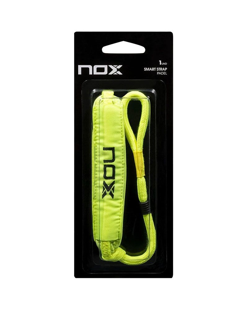 Fluo Geel polsbandje van Nox in verpakking vooraanzicht
