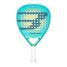 Bullpadel Flow Woman 25 padel racket blauw goud vooraanzicht