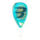 Bullpadel Flow Woman 25 padel racket blauw goud schuin vooraanzicht