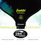 Franklin X-1000 pickleball paddle front view 2