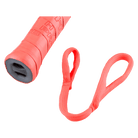 Koordje systeem HEAD Radical Motion 2026 – lichtgewicht druppelvormig padel racket zwart met oranje/rood