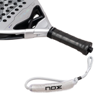Handvat licht grijze padel racket Nox Genius 12k 2027