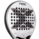 Detail slagoppervlak grijs padel racket Nox Ventus Control 3k 2027 by Miguel Lamperti