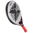 Schuin bovenaanzicht grijs padel racket Nox Ventus Control 3k 2027 by Miguel Lamperti