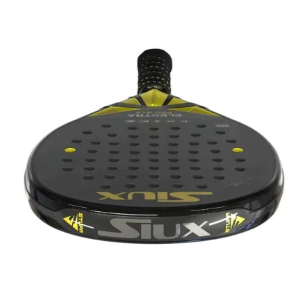 Siux Electra ST3 Pro Stupa 2024 padel racket bovenaanzicht