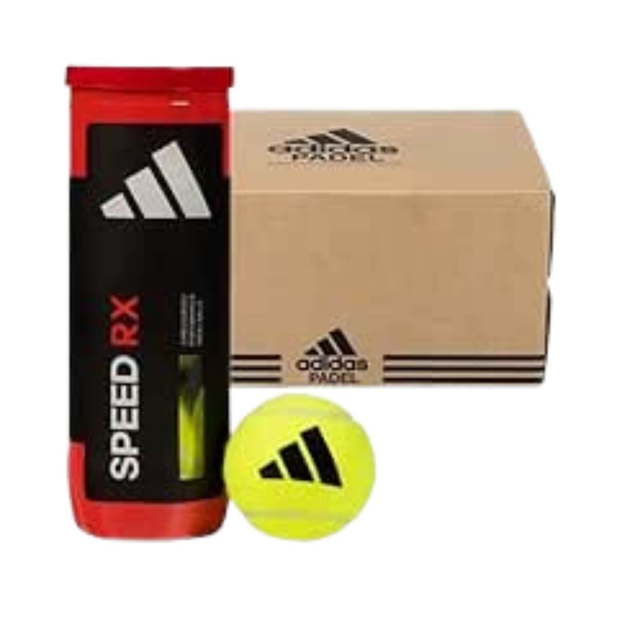 Adidas Speed RX padel ballen doos met 24 tubes