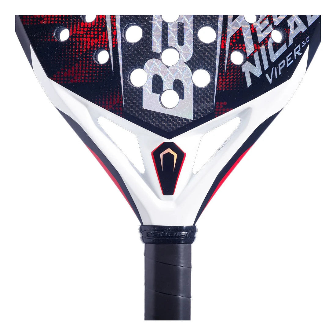Vooraanzicht kader Babolat Technical Viper 3.0 – Power Padelracket | 3K Carbon