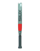 Zijaanzicht Siux Trilogy Pro 2026 Ash Green – Controle Padelracket | 24K Carbon
