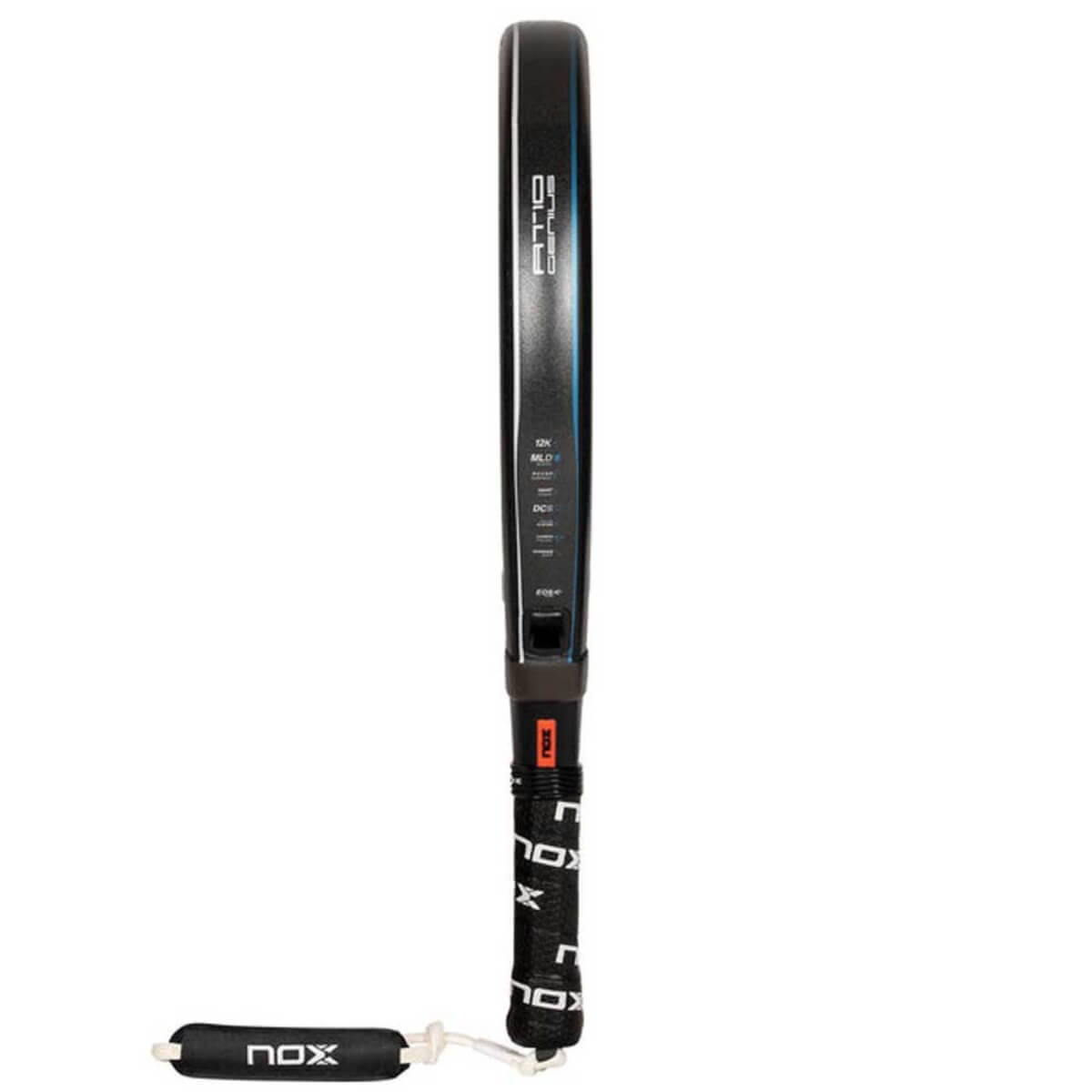 Nox AT10 Genius 12k 2024 padel racket zijkant