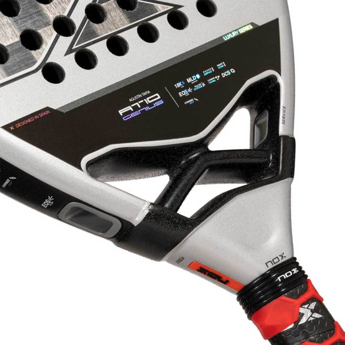 Nox AT10 Genius 18k alum 2024 padel racket frame